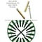 Alpine Industries 38 gal Round Outdoor Can, Green, Galvanized Steel, 27 in ALP479-38-GRN - alternate 9